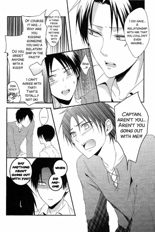 (Chousa Heidan no Renai Jijou) [UNAP! (Maine)] I give heart to you (Shingeki no Kyojin) [Eng_23