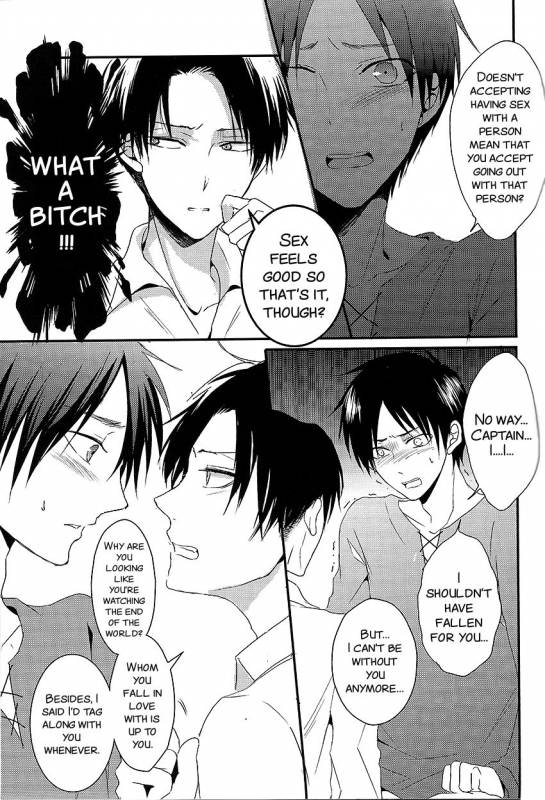 (Chousa Heidan no Renai Jijou) [UNAP! (Maine)] I give heart to you (Shingeki no Kyojin) [Eng_24