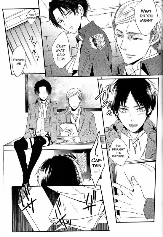 (Chousa Heidan no Renai Jijou) [UNAP! (Maine)] I give heart to you (Shingeki no Kyojin) [Eng_30