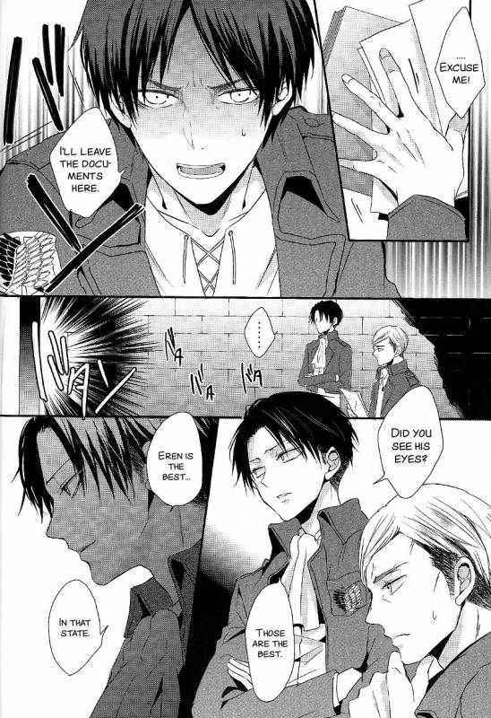 (Chousa Heidan no Renai Jijou) [UNAP! (Maine)] I give heart to you (Shingeki no Kyojin) [Eng_31