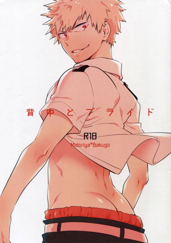 (Douyara Deban no Youda! 4) [Bakuchi Jinsei SP (Satsuki Fumi)] Senaka to Pride (Boku no Hero A_00