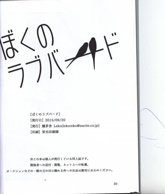 (Douyara Deban no Youda!) [Kemuribosha (Leko)] Boku no Love Bird (Boku no Hero Academia)_28