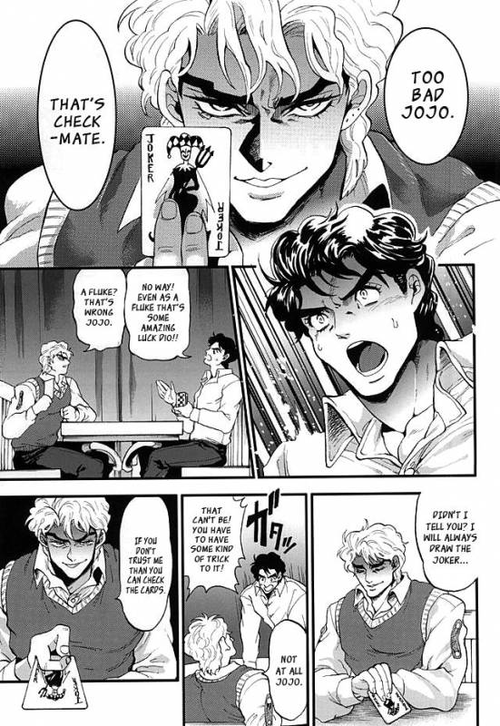 (Golden Blood 17) [GOMIX! (Kijima Daisyarin)] Joker Game (JoJo's Bizarre Adventur_08