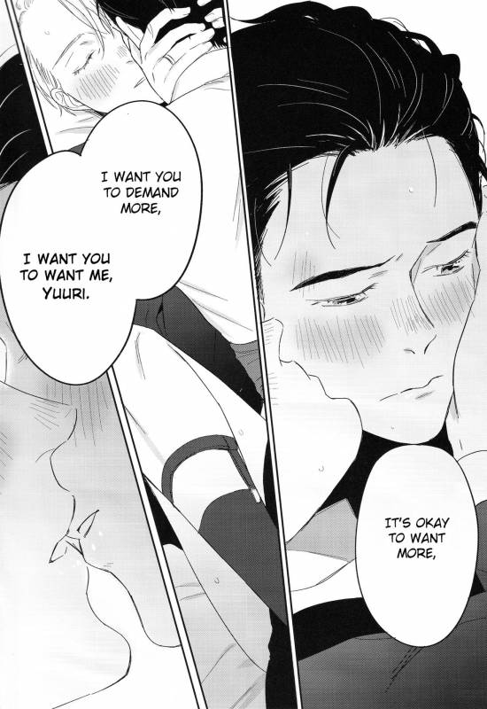 (Hyousou Strast 8) [SWEET BITTER (Yuto)] Enchanted (Yuri!!! on ICE) [English] [bIanket]_19