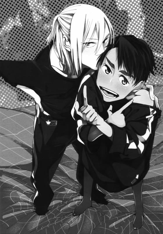 (Hyousou Strast) [Morokoshi Batake (Conpota-ju)] Koibito ga 12-sai! (Yuri!!! on ICE)_01