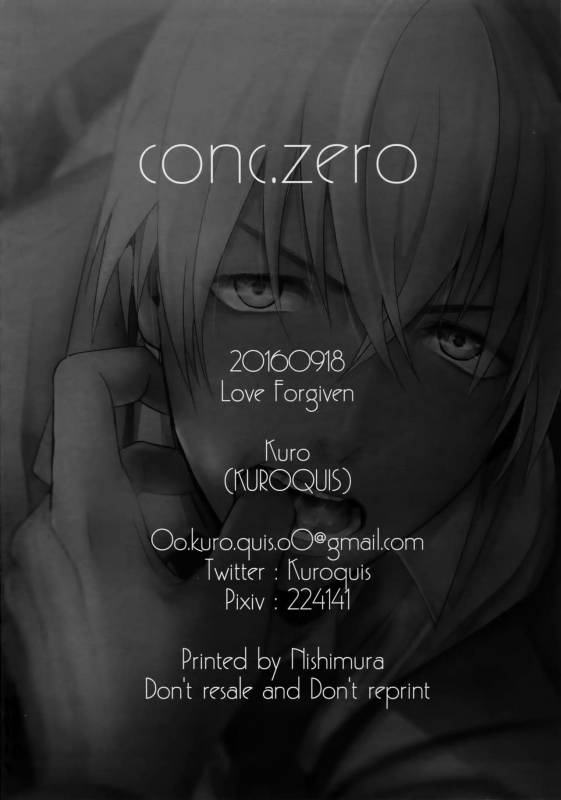 (Love Forgiven) [KUROQUIS (Kuro)] conc.zero (Meitantei Conan)_44