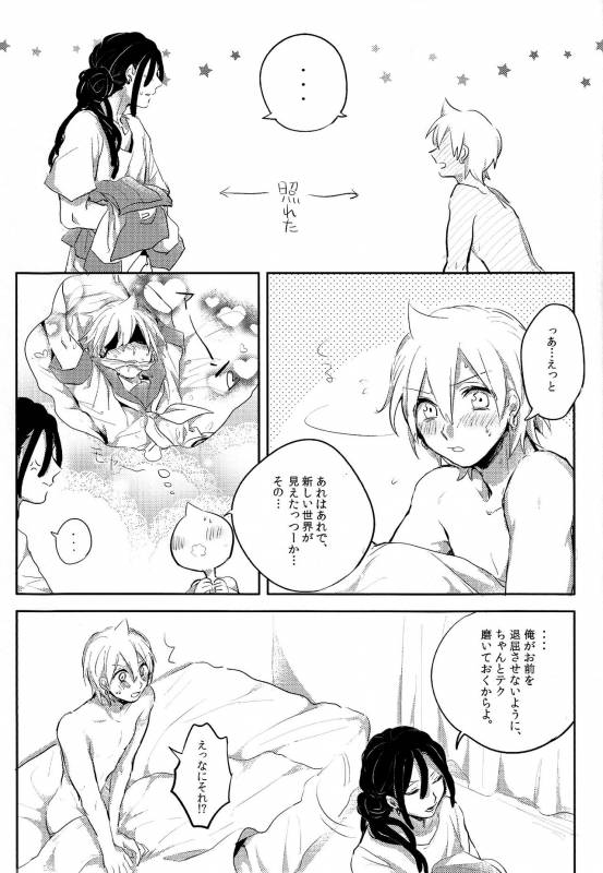 (Meikyuu Tanbou 2) [IORIAM (Mizuno)] Himitsu no Futari Asobi (Magi The Labyrinth of Magic)_22