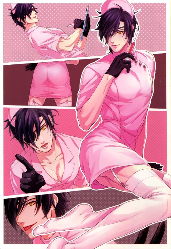 (Mitsu ni Tsukarite Fuji wa Saku 4) [OKT! (Herahera)] Nurse no o Shigoki -Soushuuhen- (Touken Ra_01