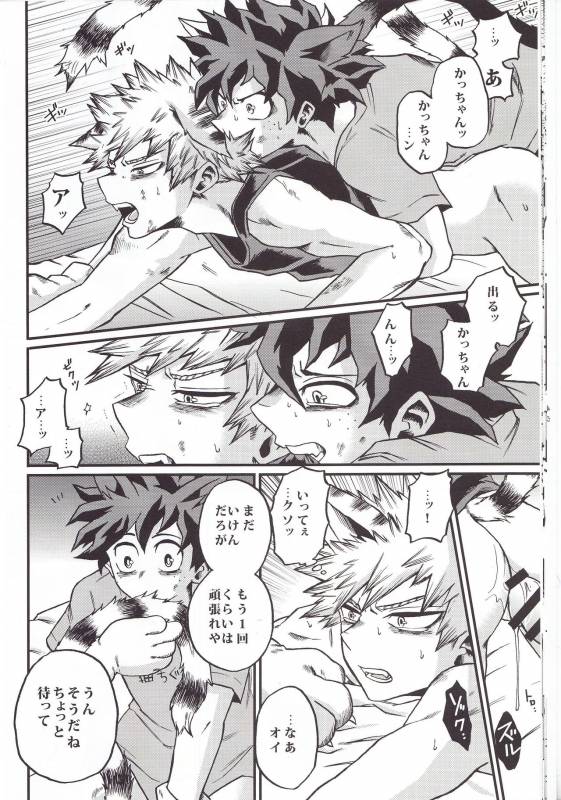 (SPARK12) [GiftKuchen (Shitori)] Hitotsu Yane no Shita (Boku no Hero Academia)_11