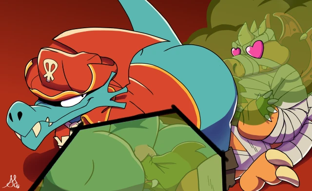 dragonxpyrocaptain dragon+lizard-man7b9e9bc12770ae3e9a8a0a88d15581b6