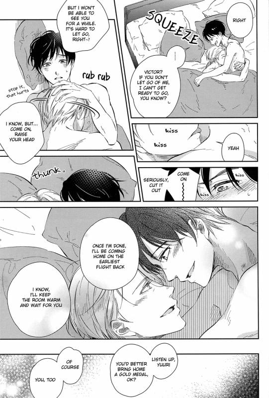 (SUPER26) [Hoshikuzudots (Akita)] sekai de ichiban no bokutachi no ai (Yuri!!! on ICE) [English]_06