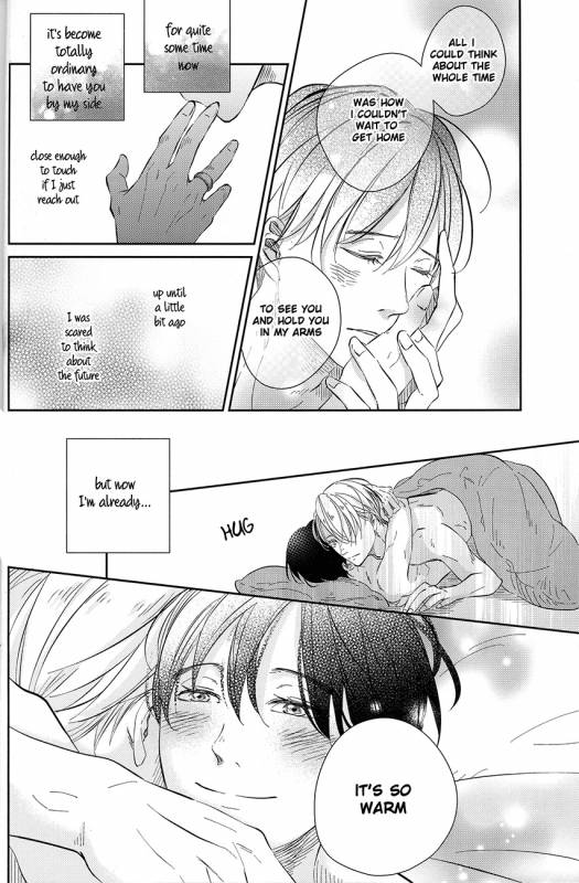 (SUPER26) [Hoshikuzudots (Akita)] sekai de ichiban no bokutachi no ai (Yuri!!! on ICE) [English]_23