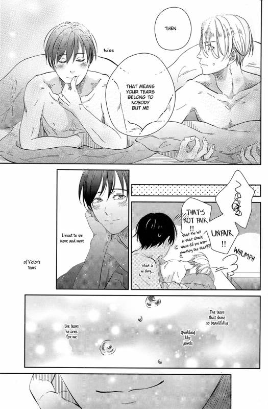 (SUPER26) [Hoshikuzudots (Akita)] sekai de ichiban no bokutachi no ai (Yuri!!! on ICE) [English]_28