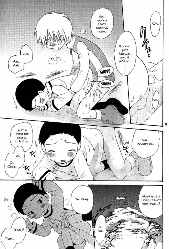 (Shota Collection) [Kuruguru DNA (Hoshiai Hilo)] MISSING LINK (Digimon Adventure) [English] {_18