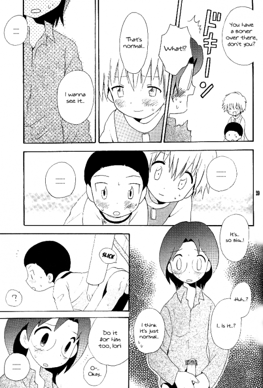 (Shota Collection) [Kuruguru DNA (Hoshiai Hilo)] MISSING LINK (Digimon Adventure) [English] {_28