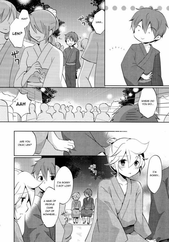 (Shota Scratch 24) [Nerihibari (Usuchi)] Issho ni Yukata Kimaster (VOCALOID) [English] {Shotachan}_06