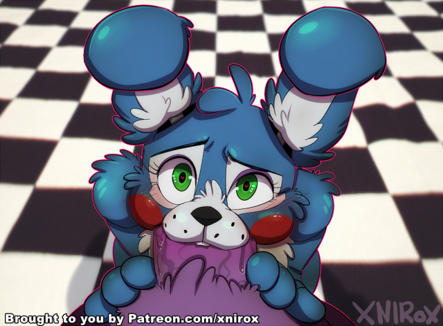 bonnie (fnaf)+toy bonnie (fnaf)