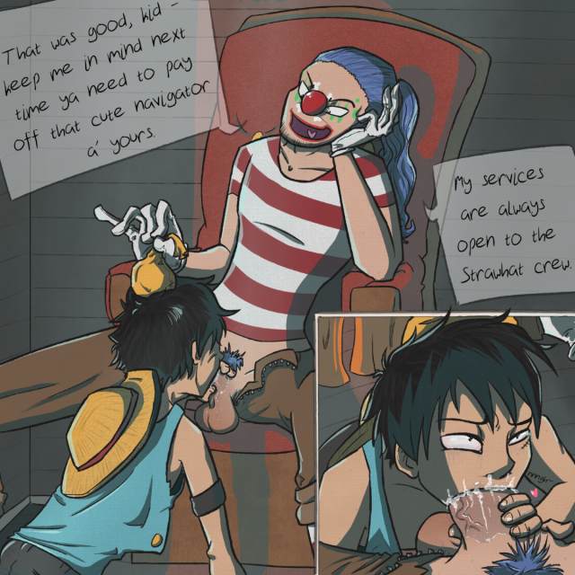 buggy the clown+monkey d luffy