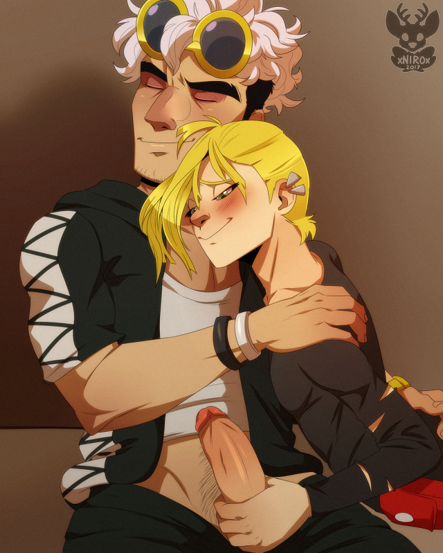 gladion (pokemon)+guzma (pokemon)