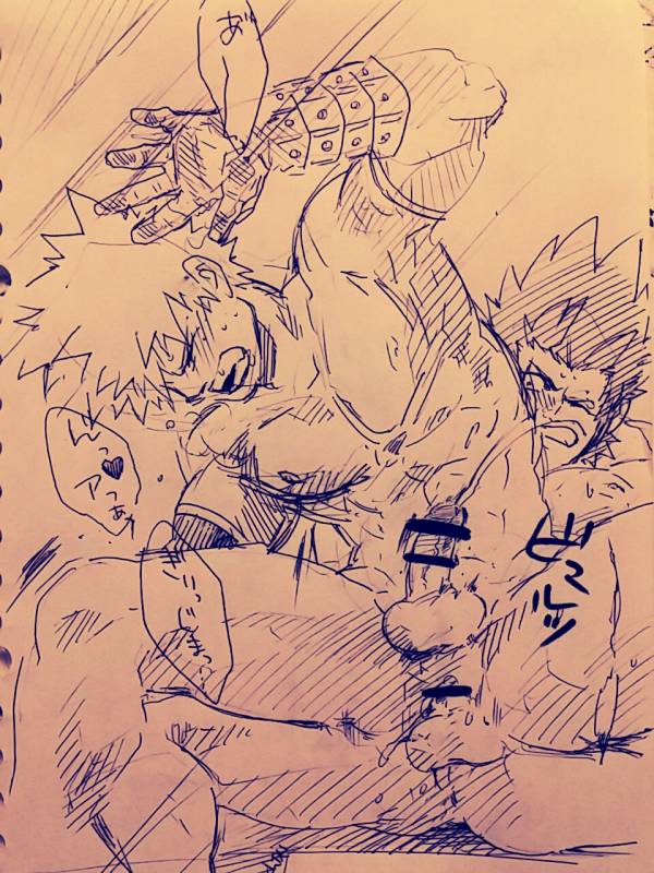 eijirou kirishima+katsuki bakugou