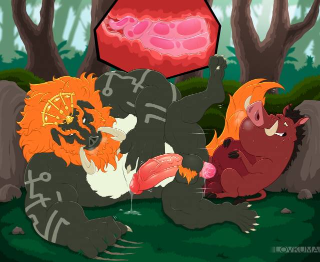 ganon+pumbaa