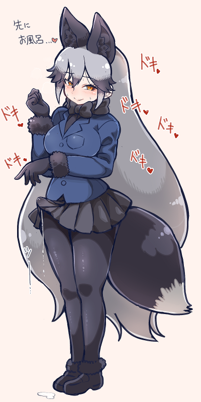 silver fox (kemono friends)