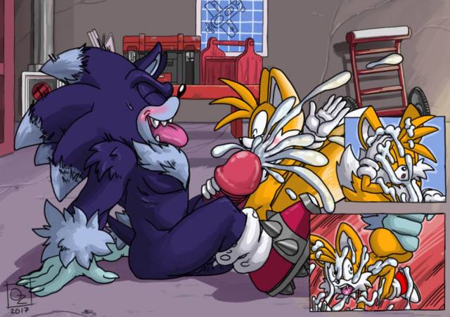 sonic the werehog+tails