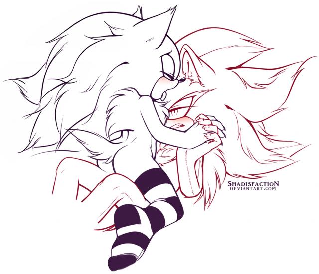 shadow the hedgehog+sonic the hedgehog