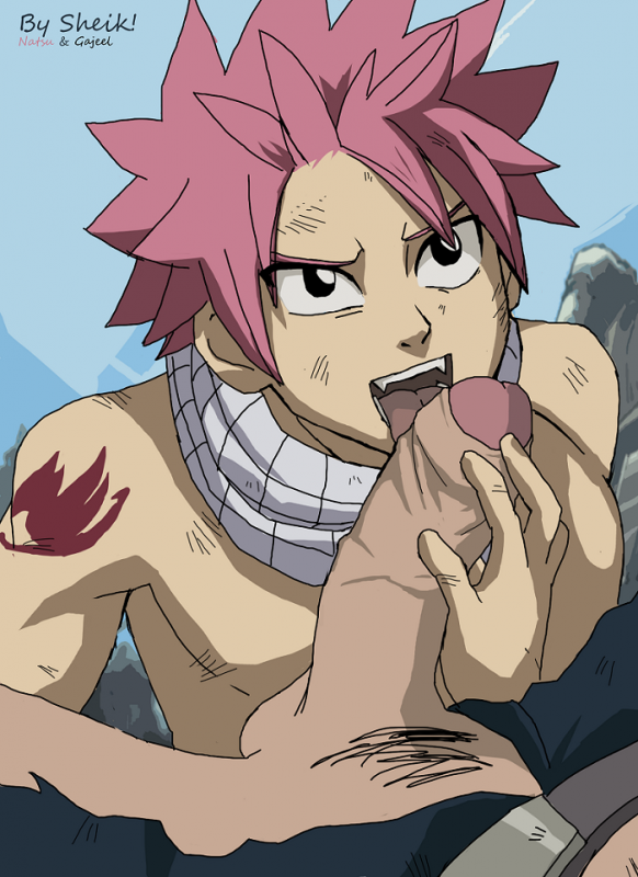 gajeel redfox+natsu dragneel