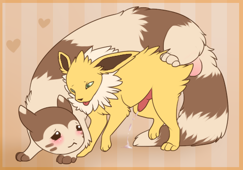 furret+jolteon