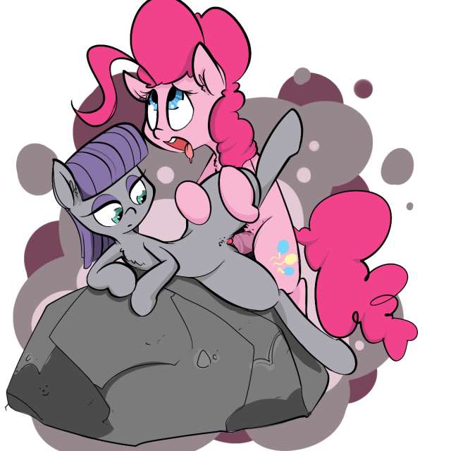 maud pie+pinkie pie (mlp)