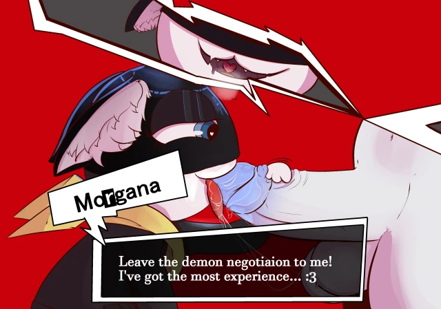 jack frost+morgana (persona)