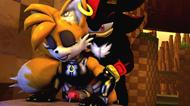 shadow the hedgehog+tails