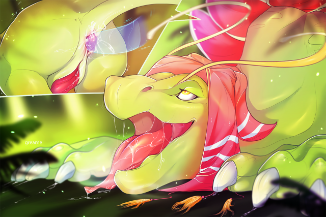 meganium+original character