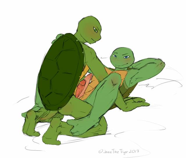 leonardo (tmnt)+raphael (tmnt)