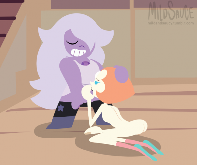 amethyst (steven universe)+gem (species)+pearl (steven universe)