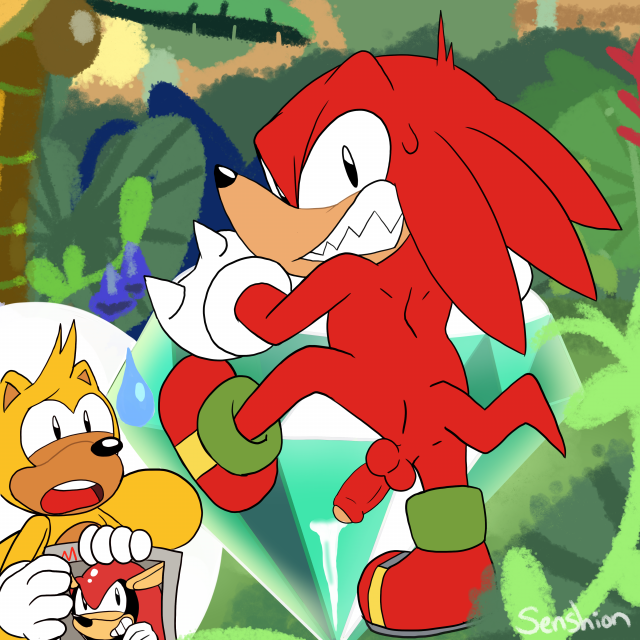 knuckles the echidna+mighty the armadillo+ray the flying squirrel