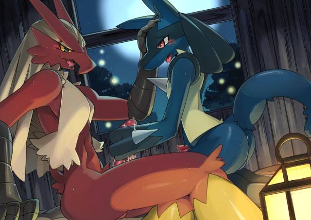 blaziken+lucario