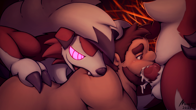 lycanroc+midnight lycanroc