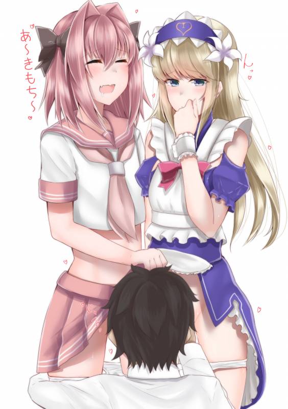 astolfo (fate)+le chevalier d'eon (fate grand order)