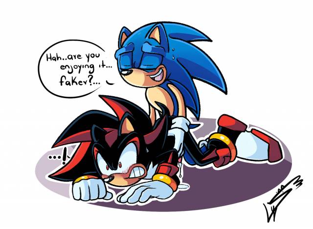 shadow the hedgehog+sonic the hedgehog