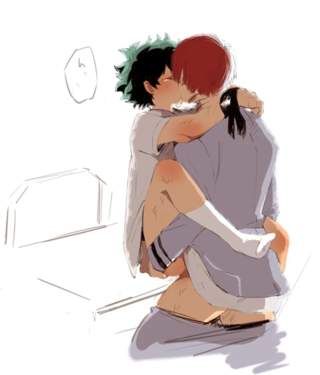 izuku midoriya+shouto todoroki