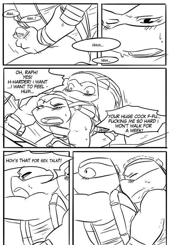 leonardo (tmnt)+raphael (tmnt)