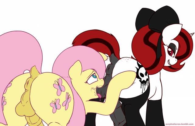 fluttershy (mlp)+lilith (zajice)