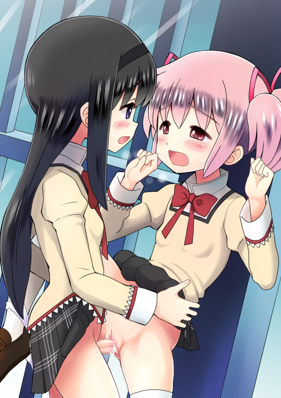 akemi homura+kaname madoka