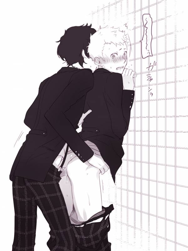 akira kurusu+ryuji sakamato