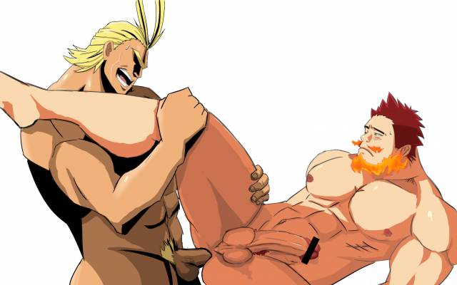 all might+endeavor (my hero academia)