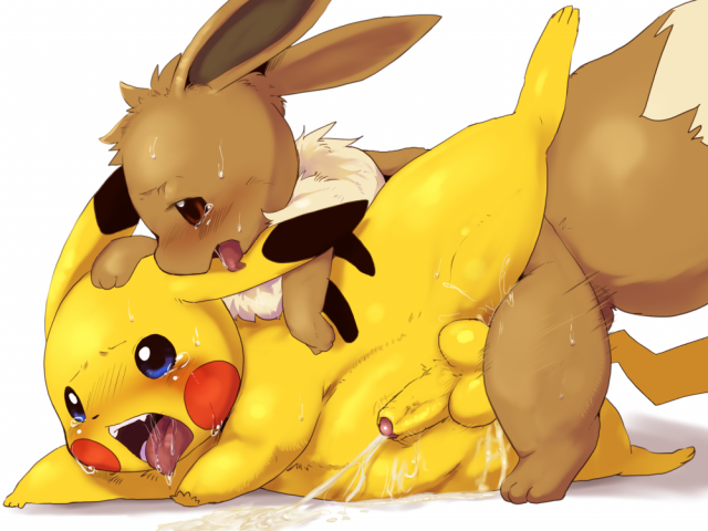 eevee+pikachu