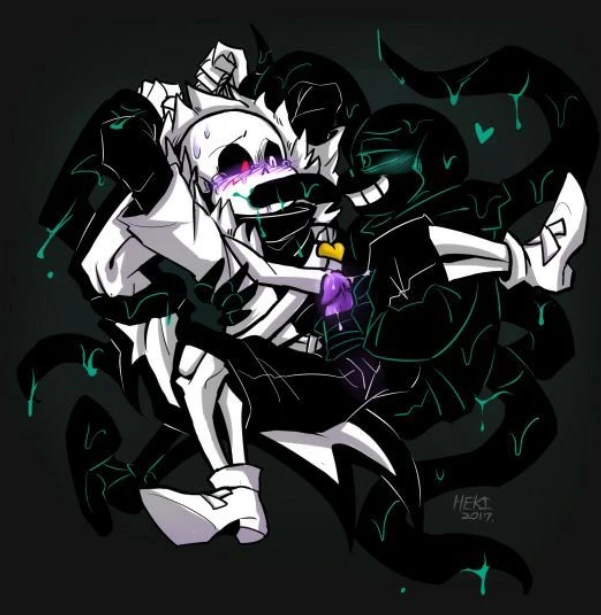 cross sans+nightmare sans