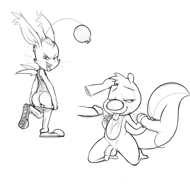 moogle+skunk (skunk fu)